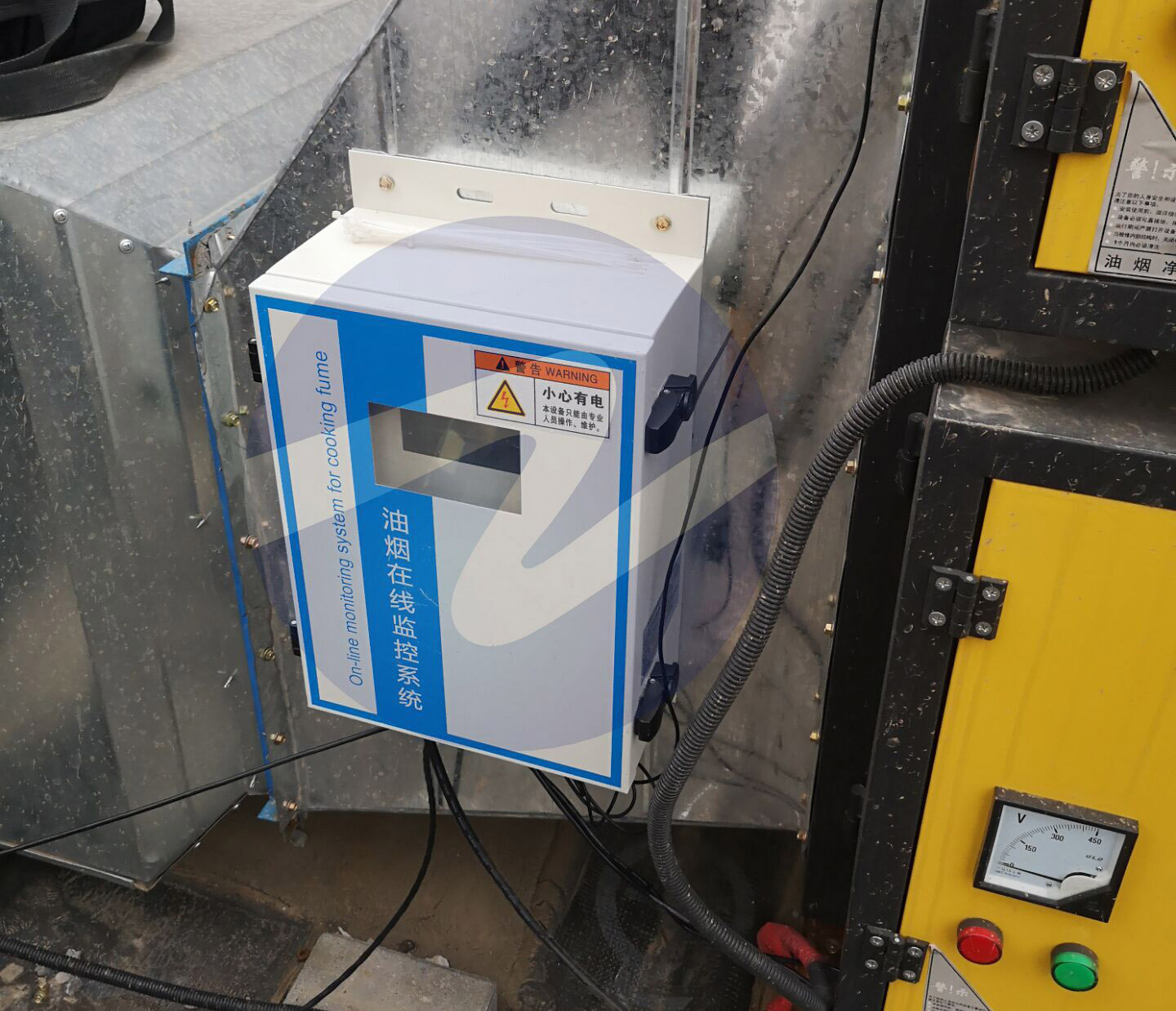 北京通州某小吃街-油煙監(jiān)控系統(tǒng)